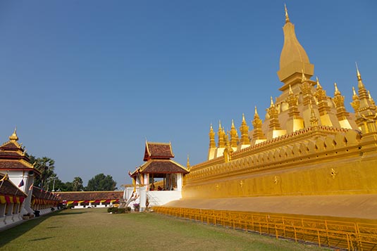 Pha That Luang, Vientiane, Laos
