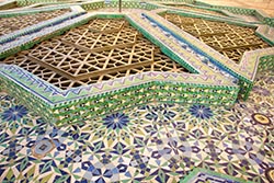Mosaic, Hassan II Mosque, Casablanca, Morocco