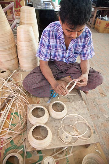 Lacquerware Workshop, Bagan, Myanmar