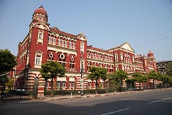 Administrative Building, Colonial District, Yangon, Myanmar
