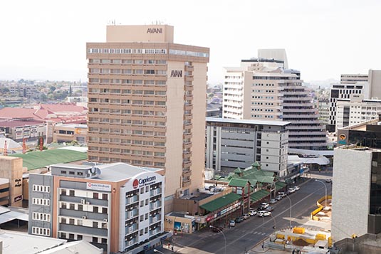 Independence Avenue, Windhoek, Namibia