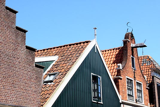 Houses, Edam, the Netherlands