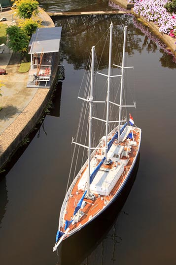 Sailboat, Madurodam, the Netherlands