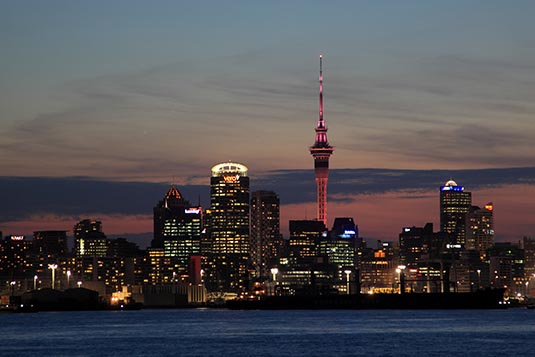Auckland Skyline, Auckland, New Zealand