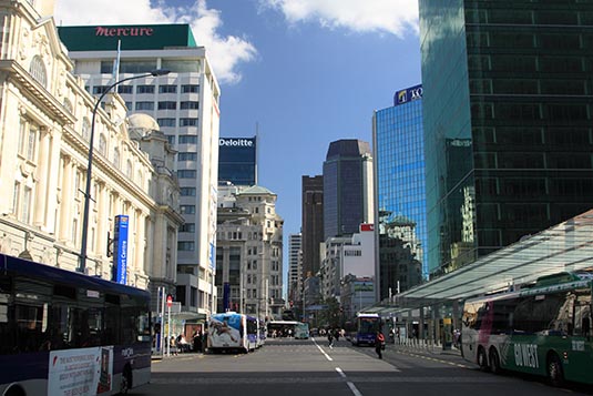 Custom Street, Auckland, New Zealand