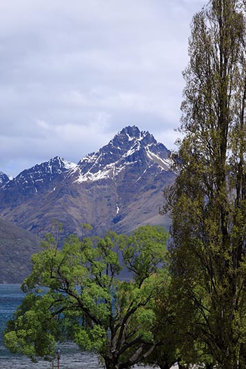 View from Hotel Rydges Lakeland, Queenstown, New Zealand