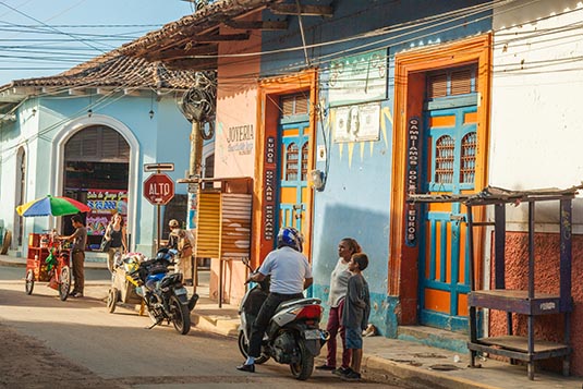 A Street, Granada, Nicaragua