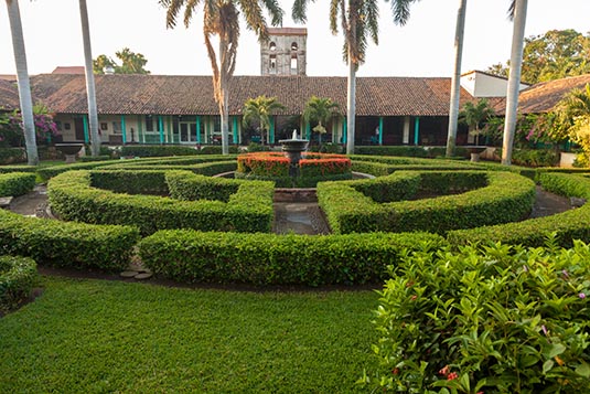 Courtyard, El Convento Hotel, Leon, Nicaragua