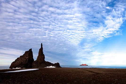 The Stacks, Cape Tegetthoff, Franz Josef Land, Russia