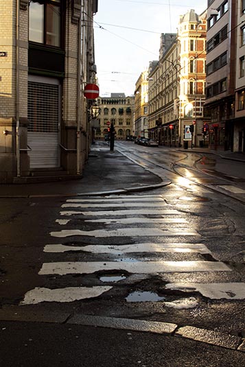 A Street, Oslo, Norway