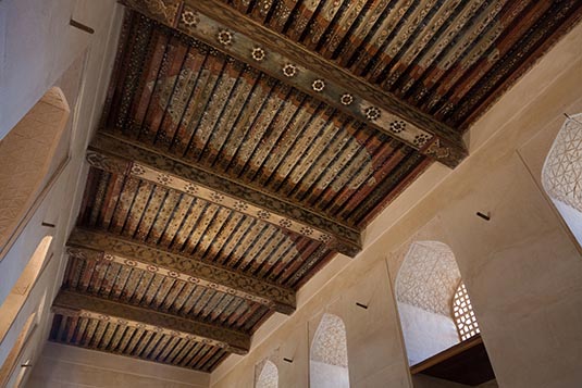 Ceiling, Jabrin Castle, Jabrin, Oman
