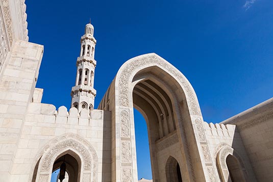 Courtyard, Grand Mosque, Muscat, Oman