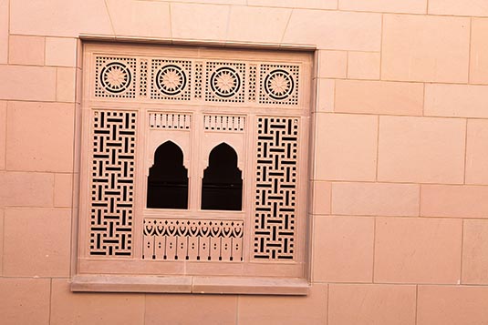 Wall, Grand Mosque, Muscat, Oman