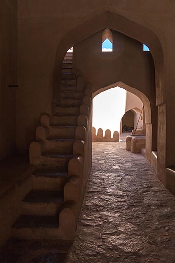 Passageway, Nizwa Fort, Nizwa, Oman