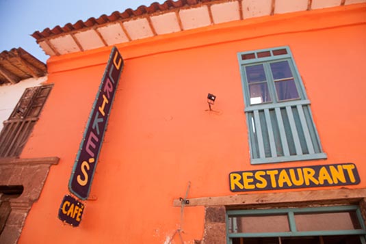 A Restaurant Facade, Pisac, Peru