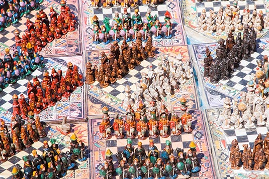 Chess Boards, Pisac, Peru