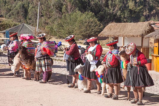 Locals, Cusco, Peru