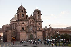 Cathedral, A Street, Cusco, Peru