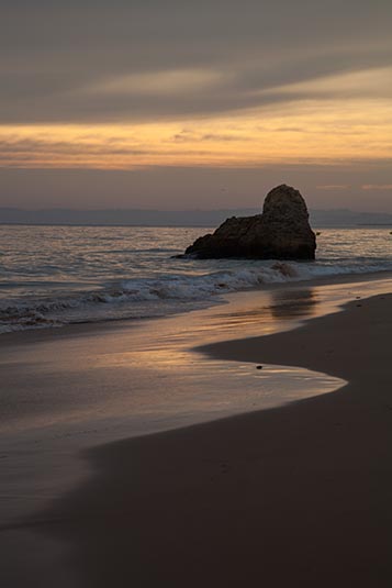 Sunset, Prainha Beach, Alvor, Portugal