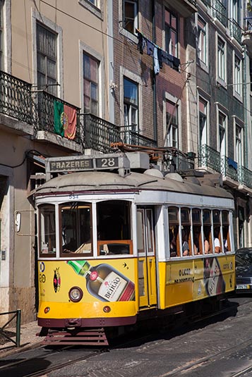 Tram, Lisbon, Portugal