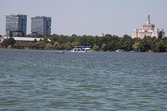 Lake Herastrau, Bucharest, Romania