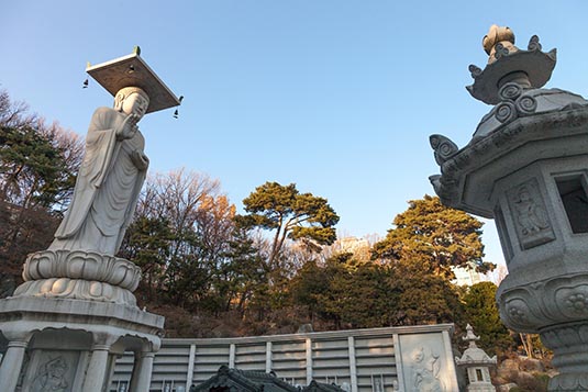 Bongeunsa Temple, Gangnam, Seoul, South Korea