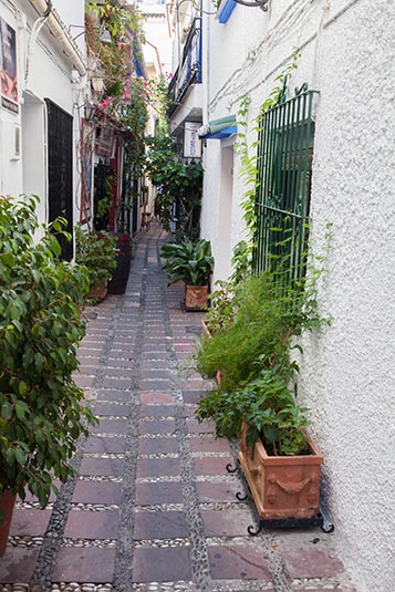 An Alley, Old Town, Marbella, Spain