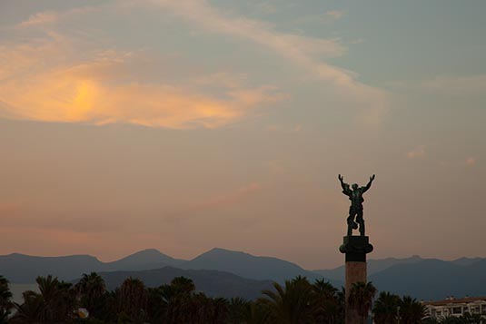 Statue, Puerto Banus, Spain