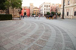 Royal Palace, Plaza del Triunto, Seville, Spain
