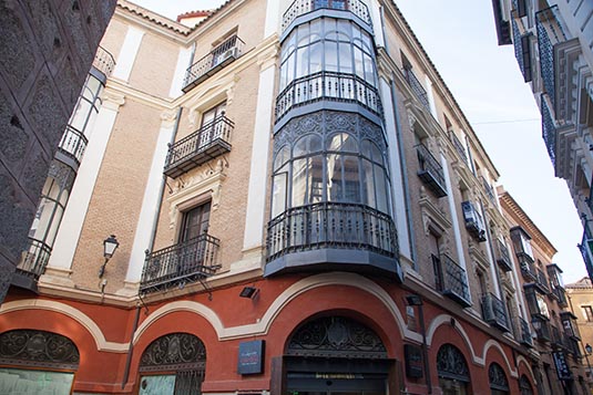 A Facade, Calle Commercio, Toledo, Spain
