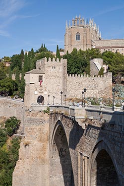 San Martin Bridge, Toledo, Spain