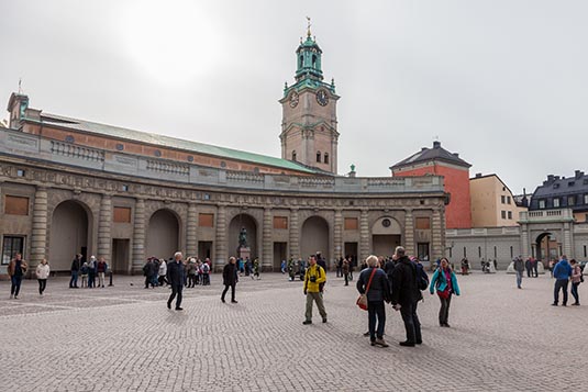 Outer Courtyard, The Royal Palace, Stockholm, Sweden