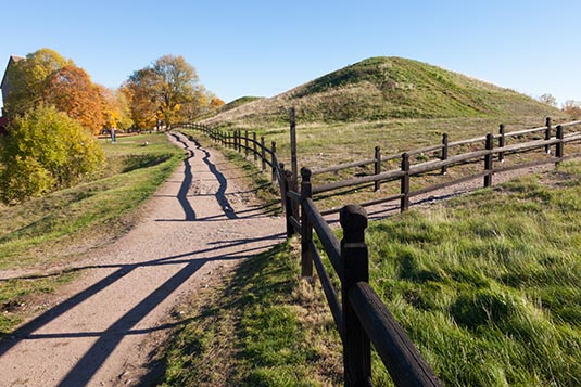 Mounds, Gamla Uppsala, Sweden