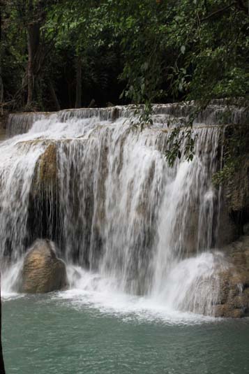 Erawan Waterfall, Level 2,, Erawan National Park, Thailand
