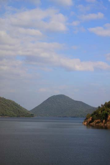 Srinagarindra Dam Reservoir, Erawan, Thailand