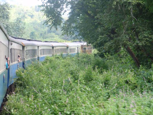 Death Railway,Namtok to Kanchanaburi, Thailand