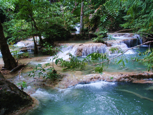 Level 4 Falls, Erawan National Park, Thailand