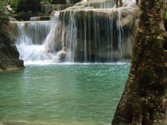 Level 5 Falls, Erawan National Park, Thailand