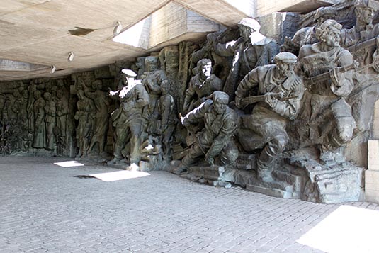 Alley of the Hero Cities, Museum of the Great Patriotic War, Kiev