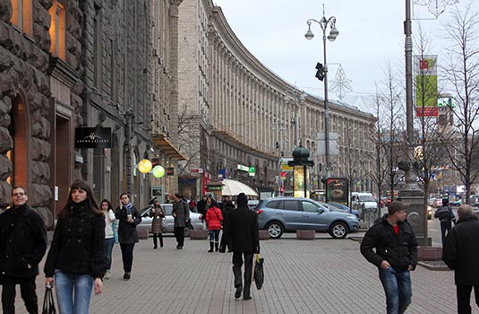 Khreschatyk Street, Kiev