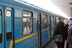 Metro, Livoberezhna Station, Kiev