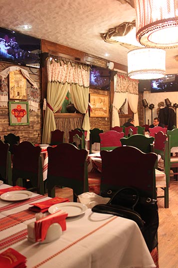 Rushnychok Restaurant, Pushkinska Street, Kiev