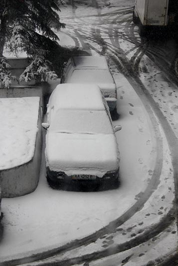 Snow, Kiev