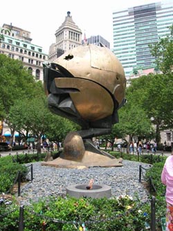 WTC Memorial Globe, New York City, USA