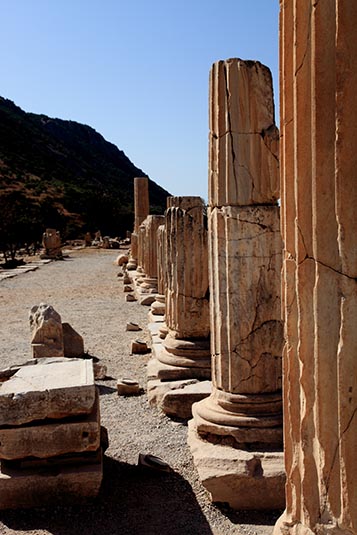 Columns, Ephesus, Turkey