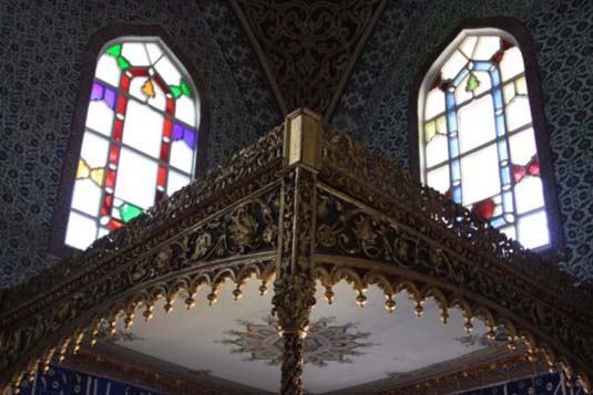 Privy Chamber Throne, Topikapi Palace, Istanbul