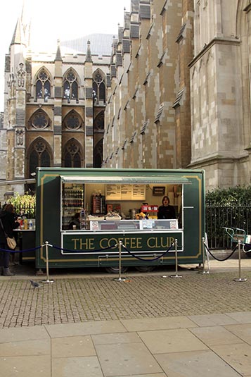Kiosk, Westminster Abbey, London, UK