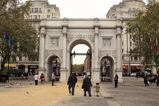 Marble Arch, London, UK