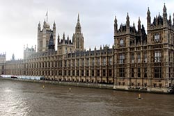 House of Commons (also known as Westminster Palace or Palace of Westminster), London, UK