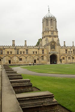 Tom Quad, Christ Church College, Oxford, England